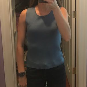 Silk Blue Top from Ann Taylor